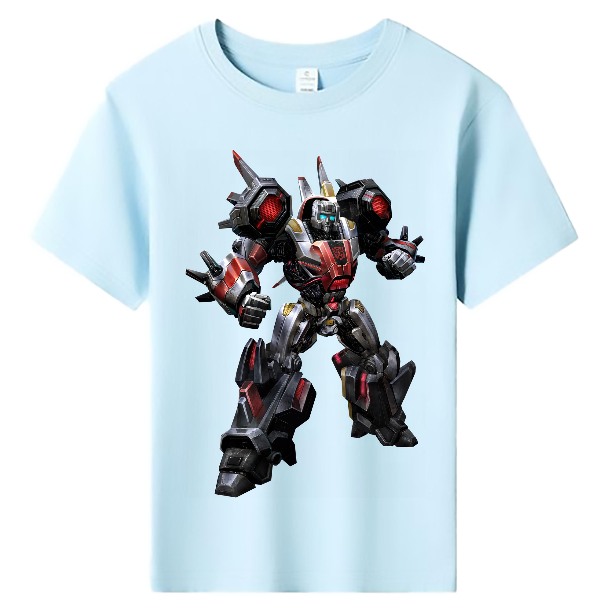 （画像用） Transformers トランスフォーマー 綿100％キッズTシャツ（フロントプリント）